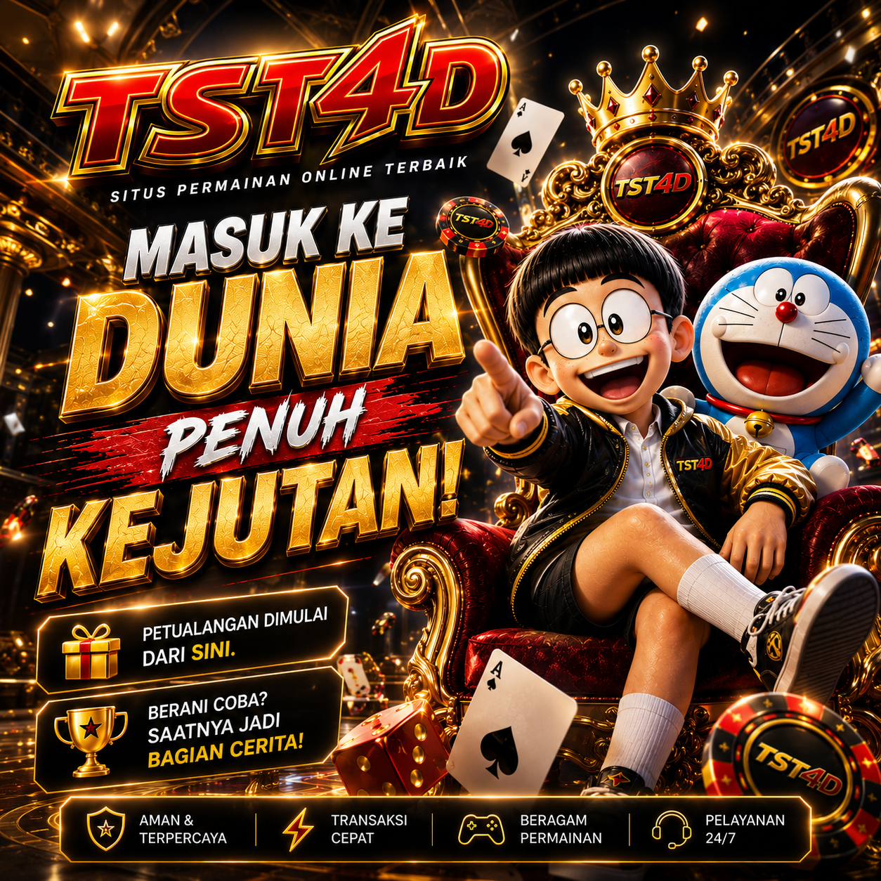 TST4D - Link Alternatif Resmi Game Online Populer Paling Favorit